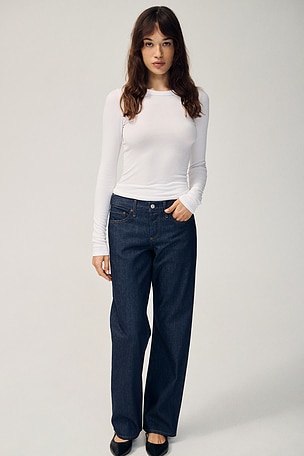 Low Rise Loose Jeans
