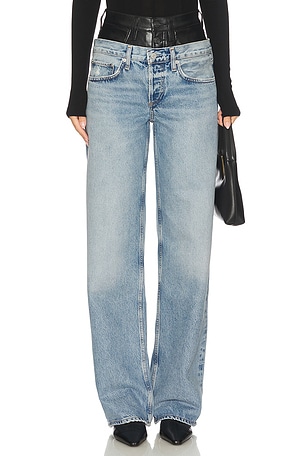 Elson High Rise Loose Jeans AGOLDE
