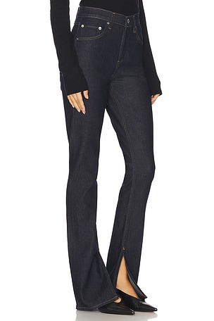 AGOLDE Ingram Split Skinny Jeans in Denim-Dark