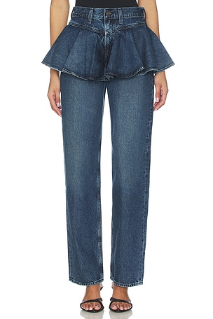 PEPLUM ストレートレッグ AGOLDE