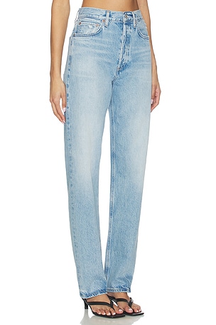 AGOLDE 90's Mid Rise Loose Jeans in Blue