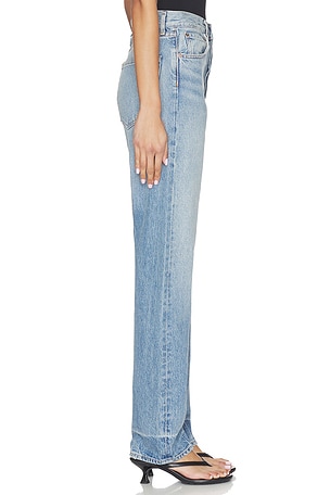 AGOLDE 90's Mid Rise Loose Jeans in Blue