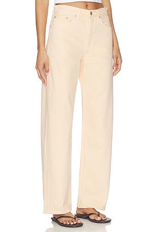 AGOLDE Arc Jeans in Peach