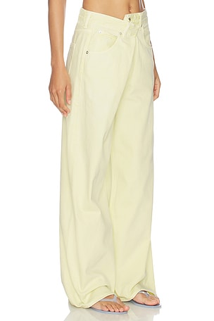 AGOLDE Vana Jeans in Yellow