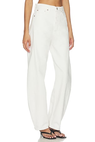 AGOLDE Luna Pieced Jean in Ivory