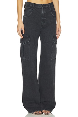 AOrE Menka Cargo Jeans en Noir
