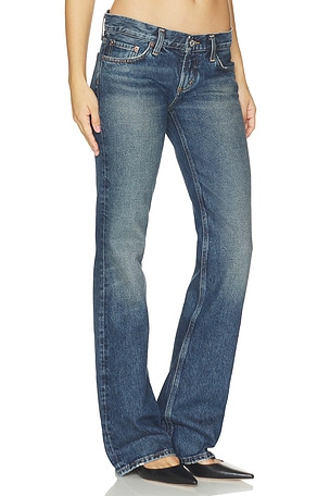 AGOLDE Low Rise Boot Jean in Blue