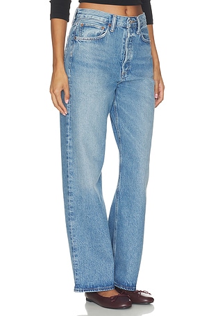 AOrE Ventage Loose Petite Jean en Bleu