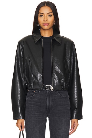 X Shoreditch Ski Club Essie Cropped JacketAGOLDE$550