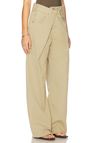 AGOLDE Vana Wide Leg in Tan