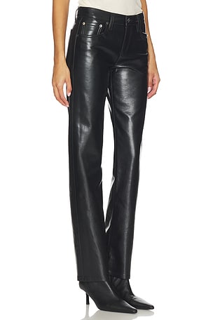 AGOLDE Low Rise Slim in Black