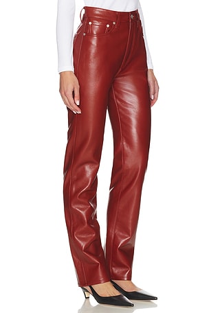 AGOLDE 90's Pinch Waist Long in Brick