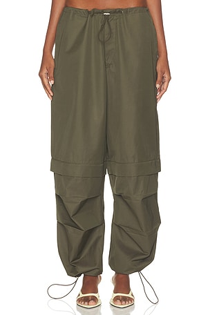 AOrE PANTALON PARACHUTE COULSON en Olive