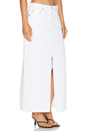 AGOLDE Leif Skirt in White