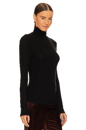 AGOLDE Pascale Turtleneck in Black