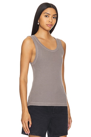 AGOLDE Poppy Tank in Taupe