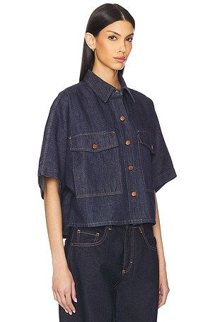 AGOLDE Taron Shirt in Blue