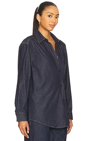 AGOLDE Kaelin Shirt in Blue
