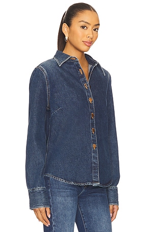 AGOLDE Talia Shirt in Blue