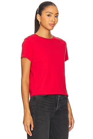 AGOLDE Adine Tee in Red