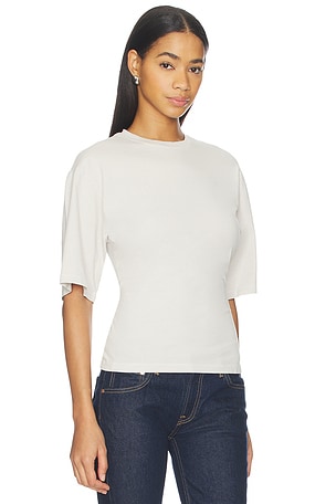 AGOLDE Storey Tee Shirt in Beige