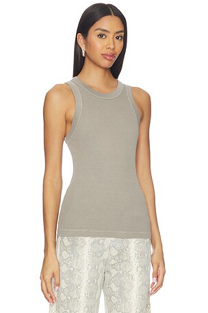 AOroe leigh Canelak top en color gris