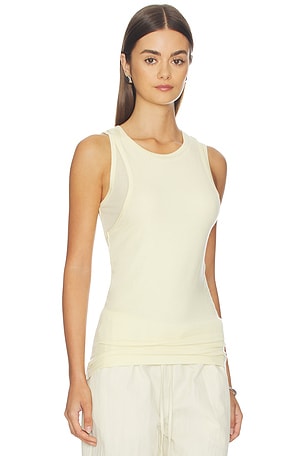 AGOLDE Finch Tank Top in Yellow