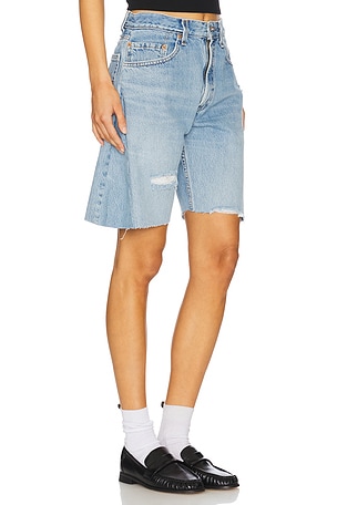 aligrace Long Barrel Short in Blue