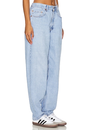 aligrace Ultra Baggy Customs Jeans in Denim-Light