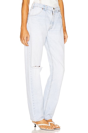aligrace Classic Relaxed Long Customs in Blue