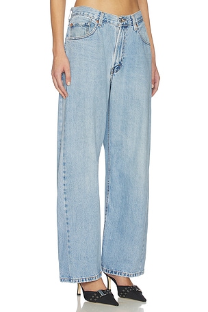 aligrace 90's Trouser Wide Leg Jeans in Blue