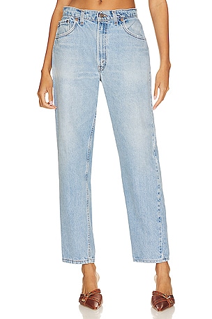 Levi's High Waisted Taper Jeans Women's Ankle Length Bruised Ego