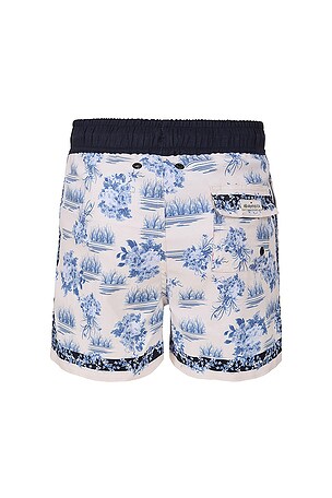 Agua Bendita Kids Nick Ivy Swim Short in Blue