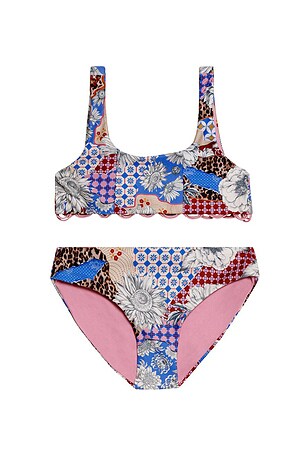 Dolce Quilt Bikini Set Agua Bendita