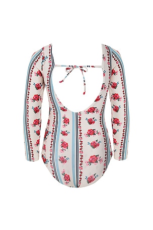 Agua Bendita Kids Honey Cherish Swimsuit in Cream