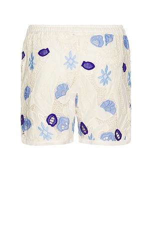 Agua Bendita Maury Shorts in White