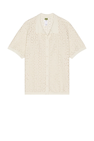 Jared Shirt in Cream Agua Bendita