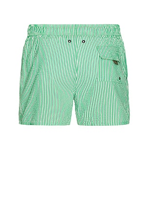 Agua Bendita Cassius Swim Trunks in Green