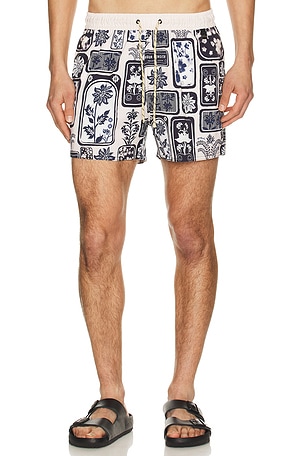 Cassius Swim Trunks Agua Bendita