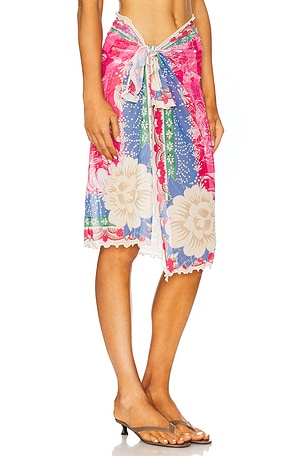 Agua Bendita x REVOLVE Verona Scarf in Fuchsia