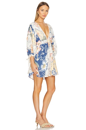 Agua Bendita Alex Dress in Blue