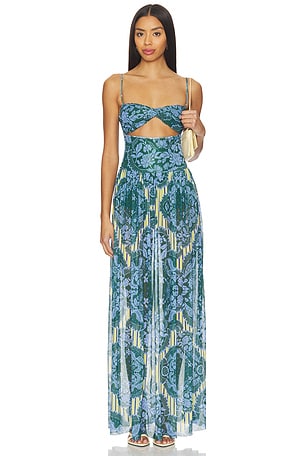 x REVOLVE Malay Kew Dress Agua Bendita