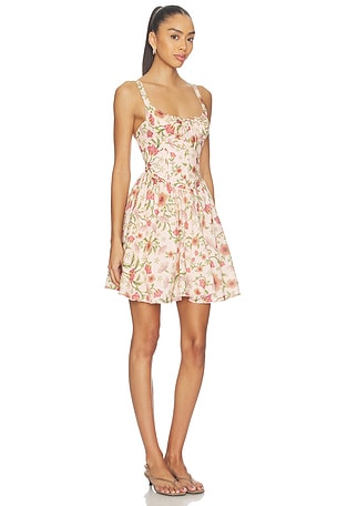 Agua Bendita Spring Dress in Pink