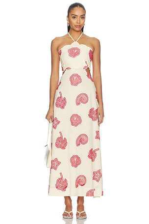 Leny Alina Dress Agua Bendita