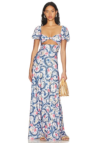 Clare Maxi Dress Agua Bendita