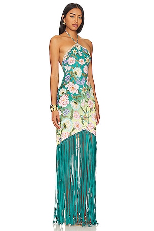 Agua Bendita x REVOLVE Allis Dress in Teal