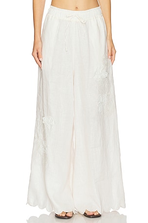 Agua Bendita x REVOLVE Emilie Pant in Ivory