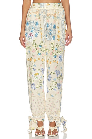 Zaida Bleu Pants Agua Bendita