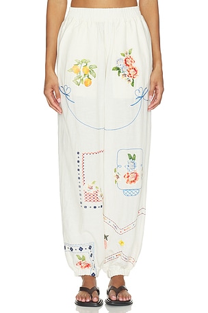Toscana Basket Pant Agua Bendita