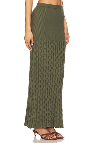 Agua Bendita x REVOLVE Theodora Skirt in Sage